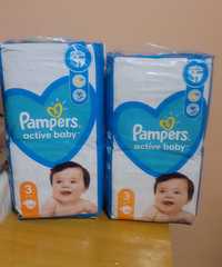 Памперси Pampers active baby 3