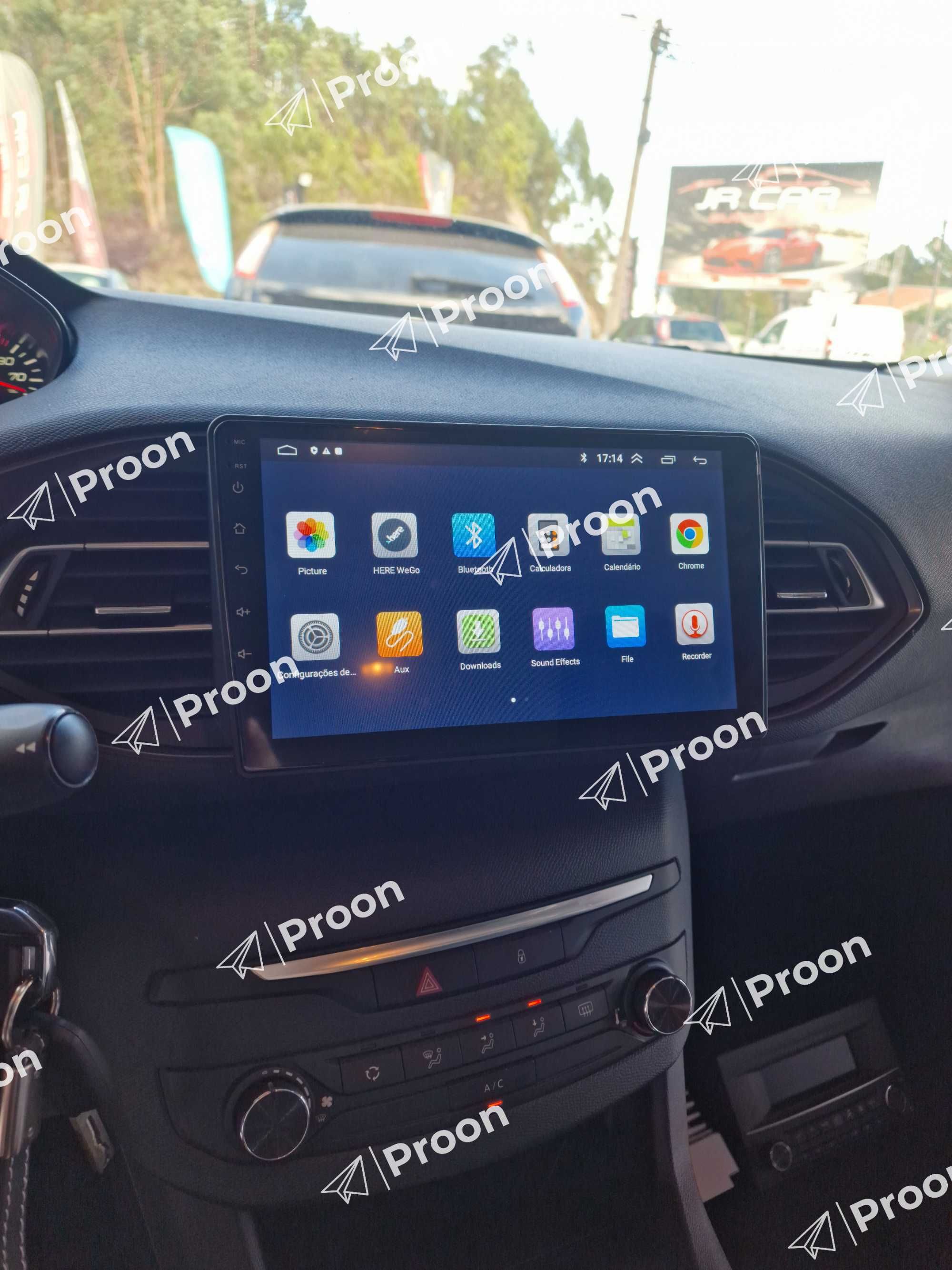 Auto Rádio Peugeot 308 Android Ano 2013 até 2017