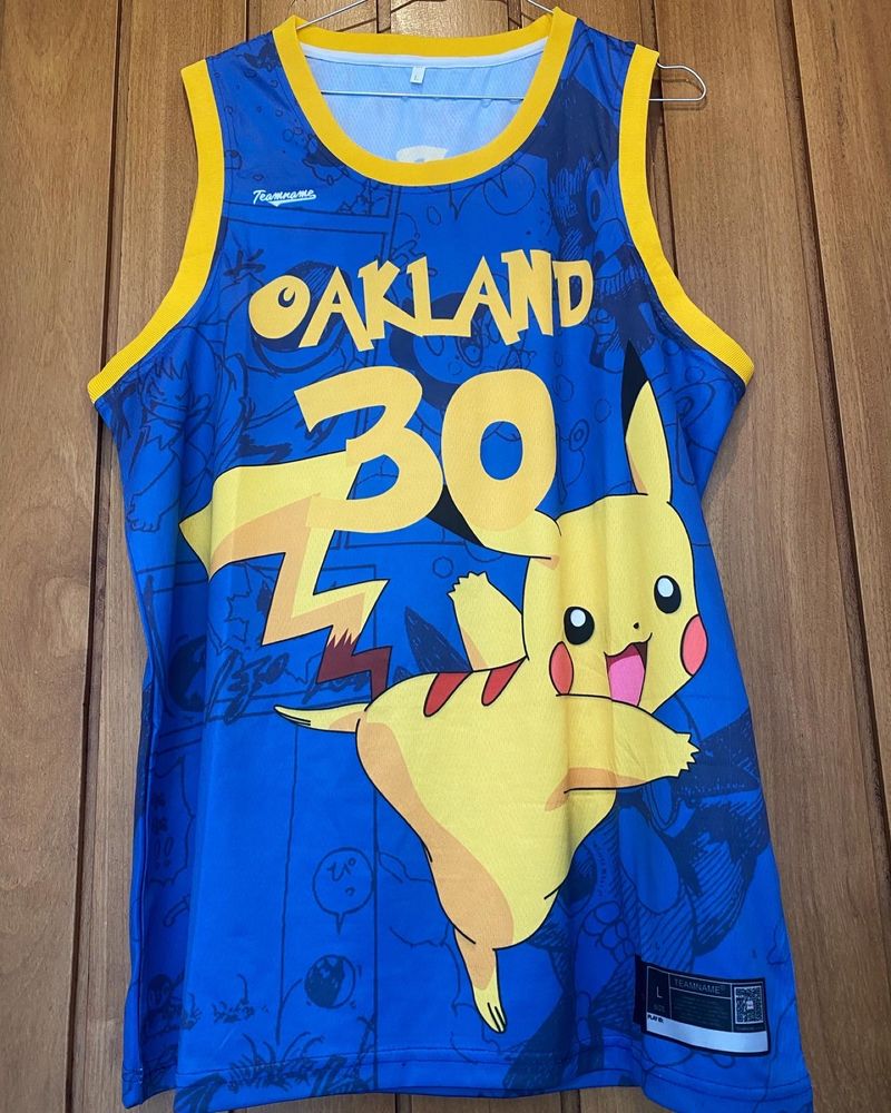 Camisola Curry NBA Edição Pokemon