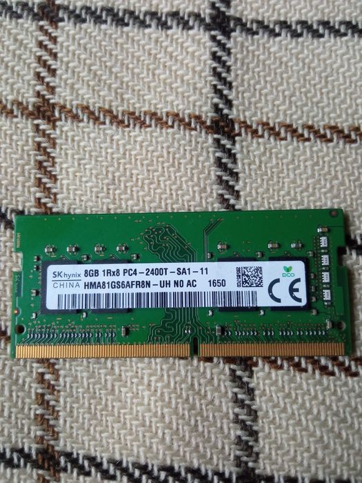 Оперативна пам'ять ноутбука DDR4 8Gb