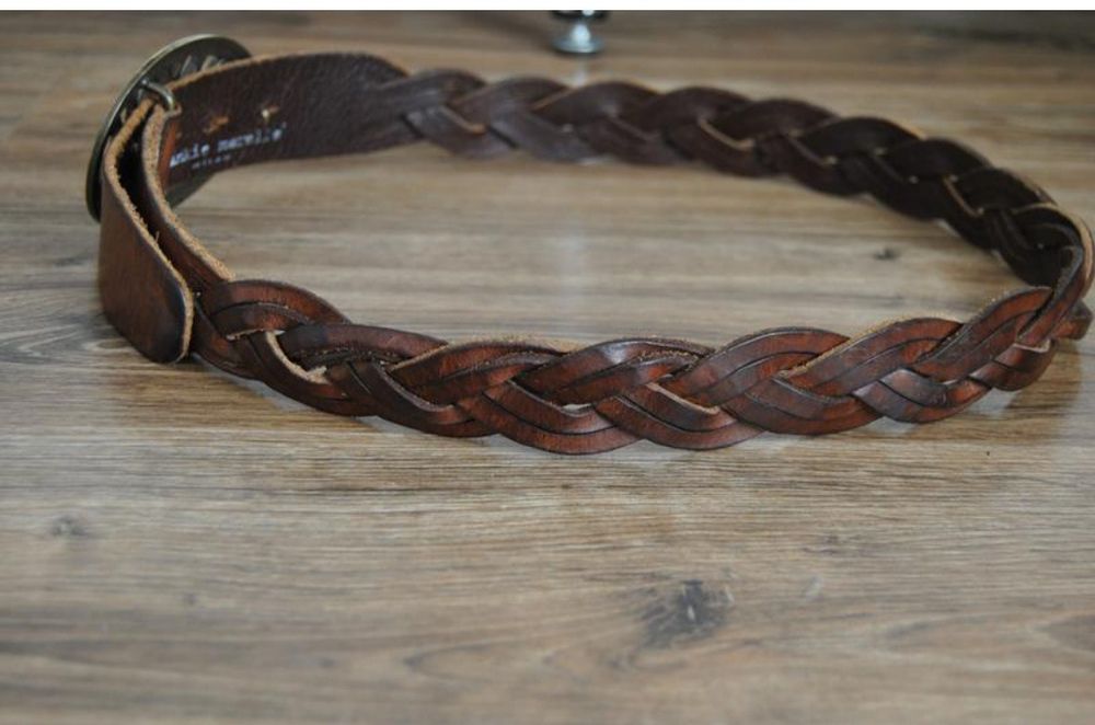 FRANKIE MORELLO плетений ремінь ручної роботи Італія.