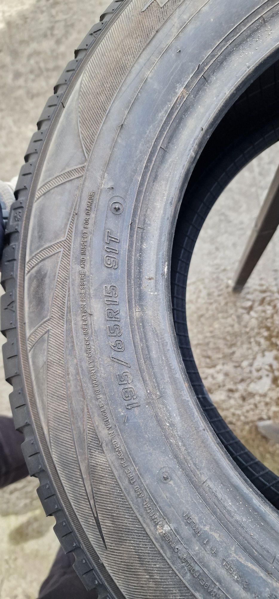 Зима 195/65/R15 7.6 мм 4шт Falken HS 449 Колеса Шини Резина Склад