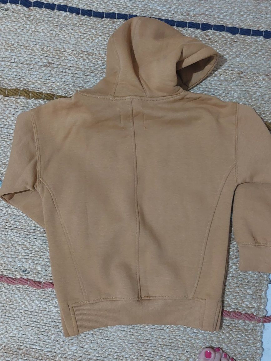 Bluza Zara jasny brązowy  chłopiec