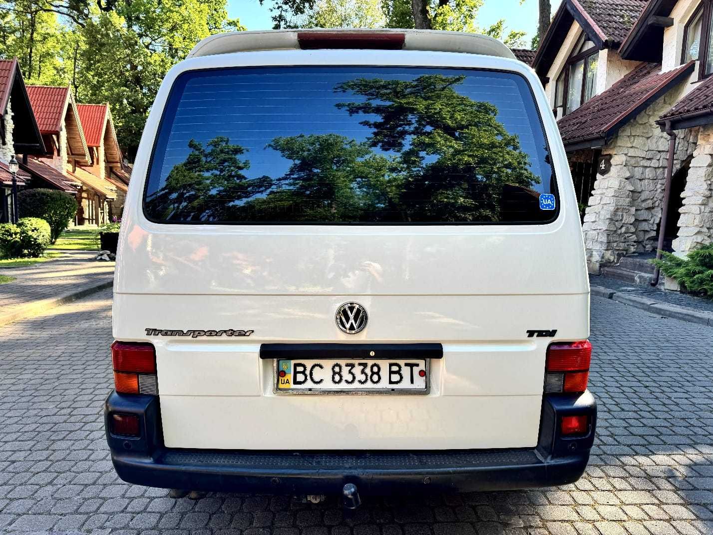 Фольцваген Транспортер Т4 2,5 tdi 75 kwt 102 p.s довга база пасажир!