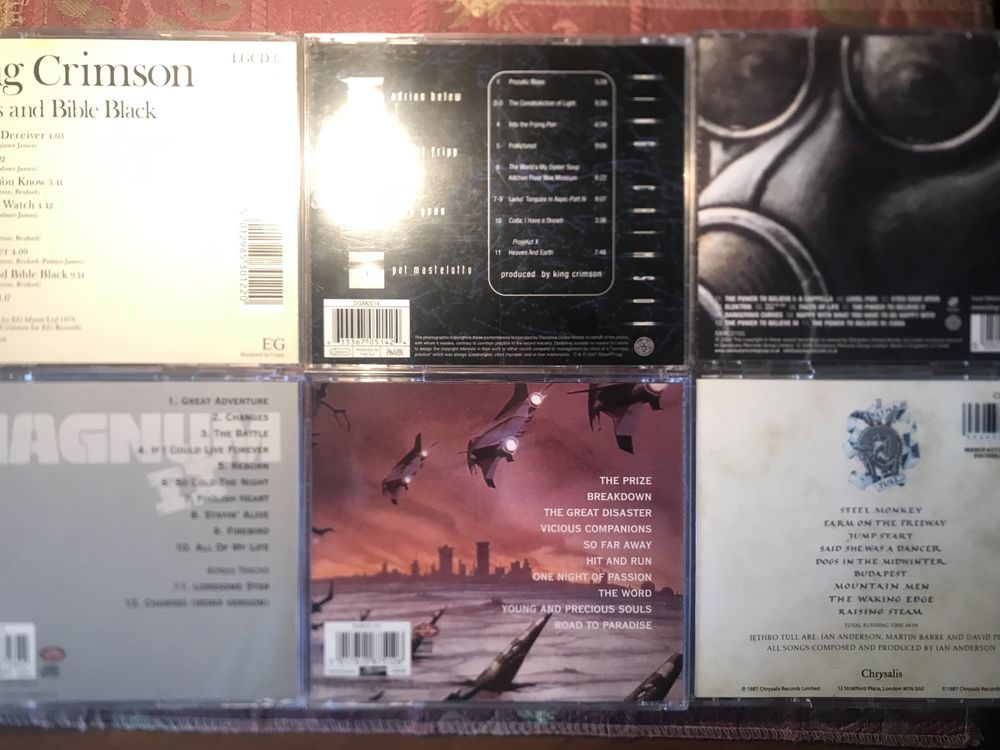 Alan Parsons 10 CD  King Crimson  Magnum