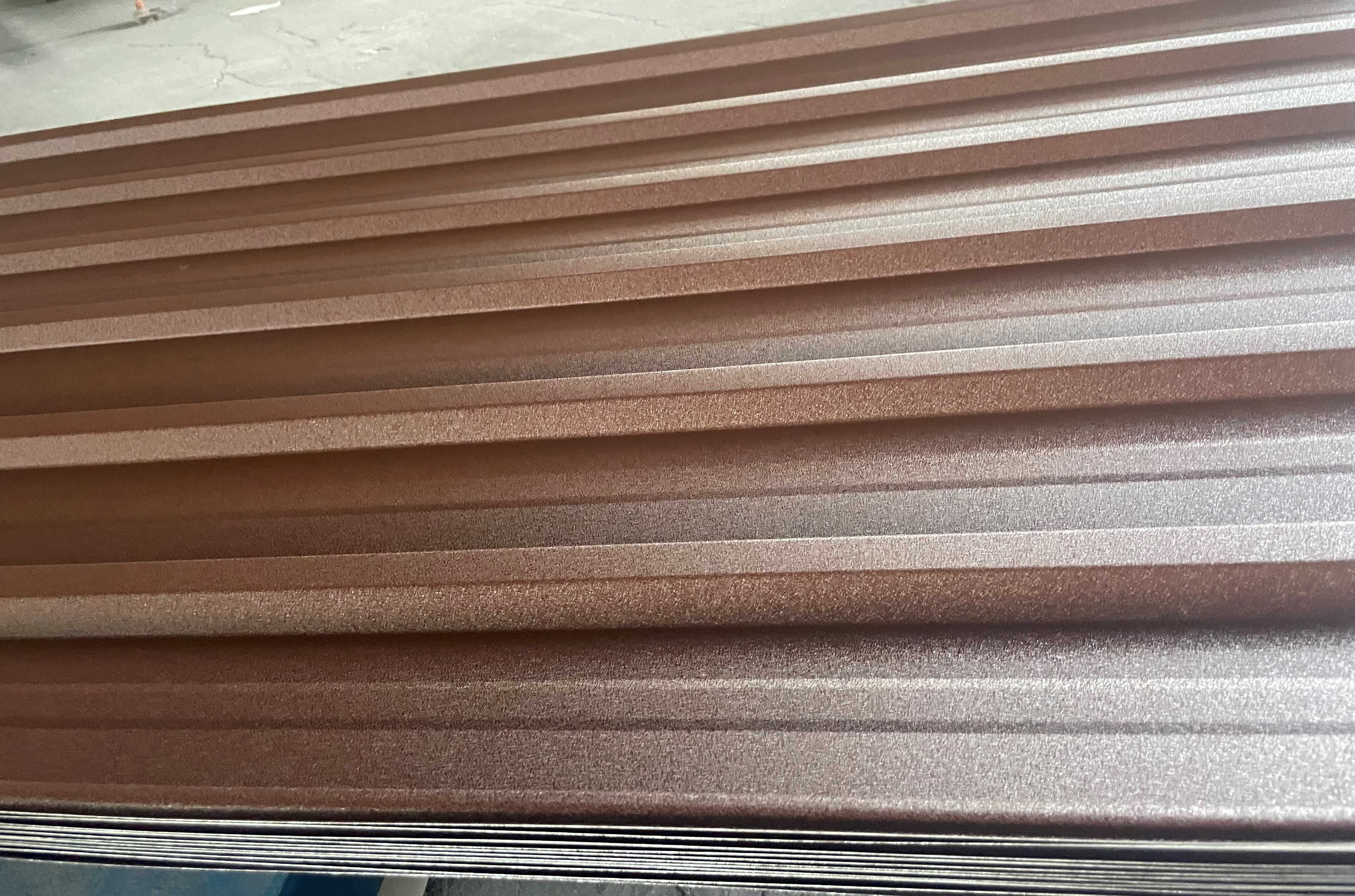 Blacha trapezowa T18 Ral 8017 mat -cięta na wymiar!