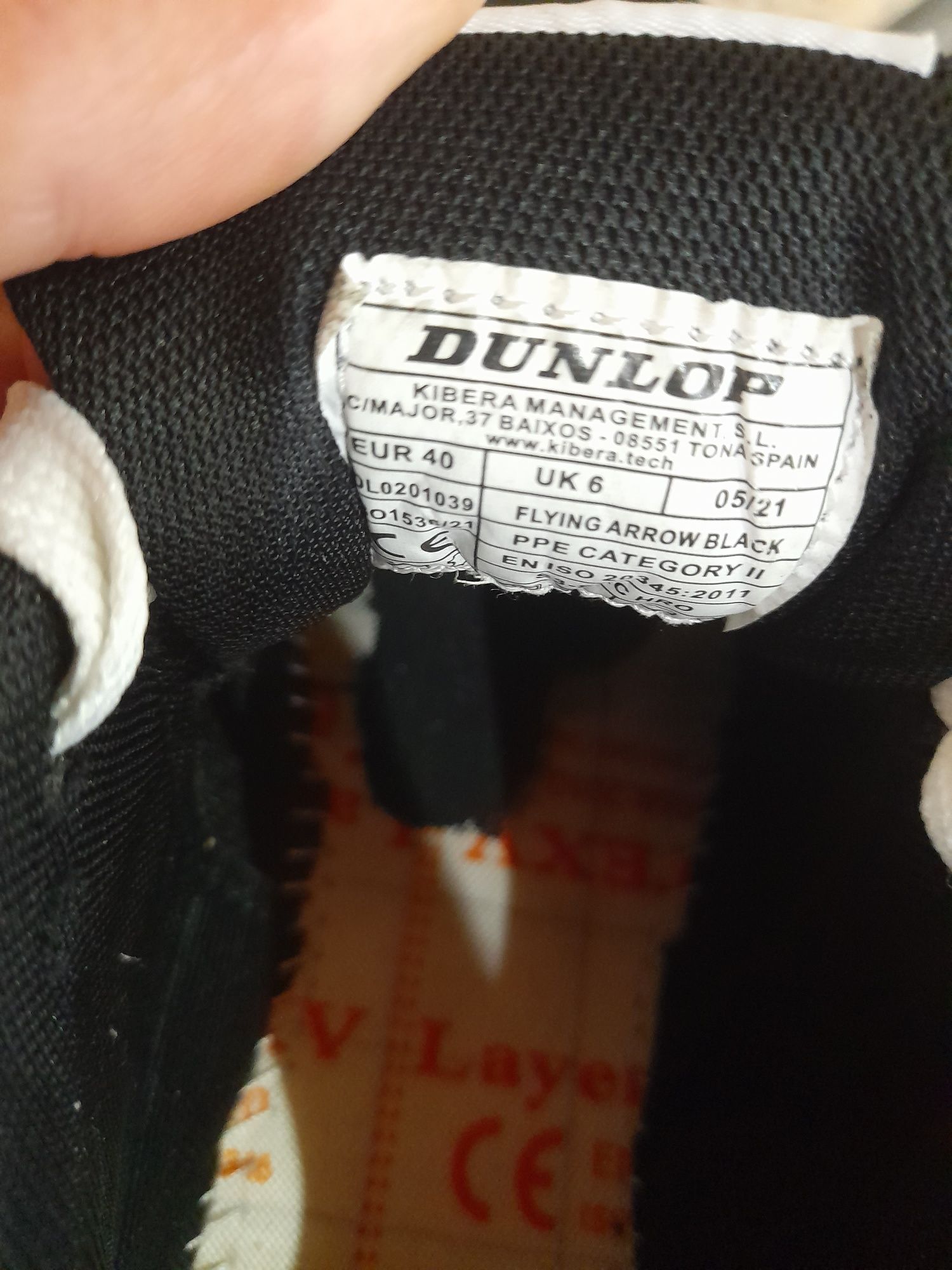 Botas de trabalho DUNLOP