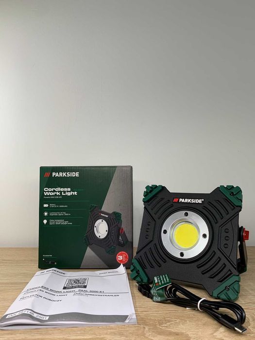 Акумуляторний світлодіодний ліхтар Parkside PAAL 6000 E1