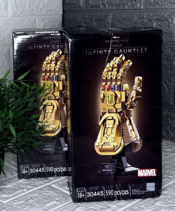 Акція ‼️ Конструктор Marvel ‼️ Рукавичка нескінченності Танос Disney
