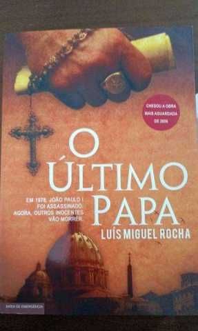 O último Papa - Livro novo (nunca manuseado)