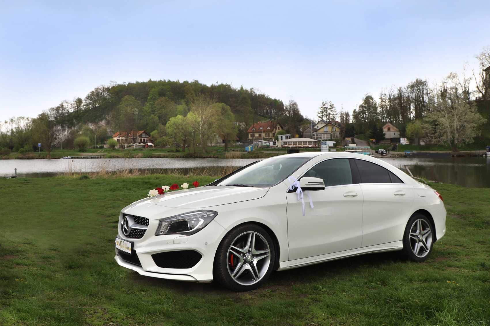 Samochód / auto na ślub/wesele Wyjątkowy Mercedes CLA AMG