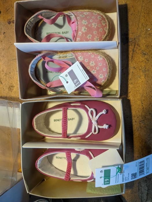 Sapatos de criança, 4 pares