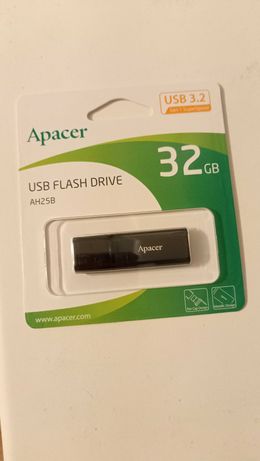 Флешка USB Apacer AH25B 32GB (AP32GAH25BB-1) - Быстрая