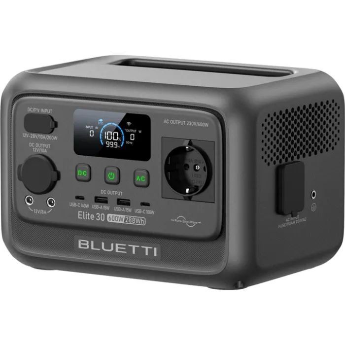 Зарядна станція BLUETTI Elite 30 V2 600W 288Wh аналог EB3A