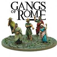 Gangs of Rome - Angry Mob 28mm 1/56 Wsciekły Tłum