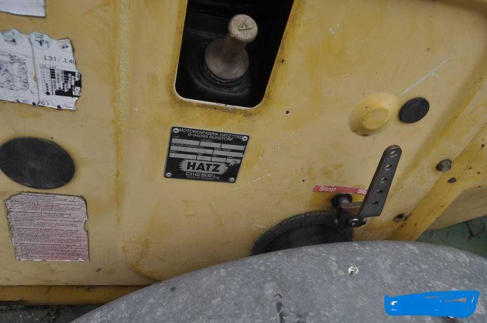 Rębak spalinowy husmann h6m2 . Silnik 3 cylindrowy hatz