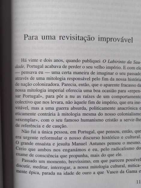 O Labirinto da Saudade - Eduardo Lourenço
