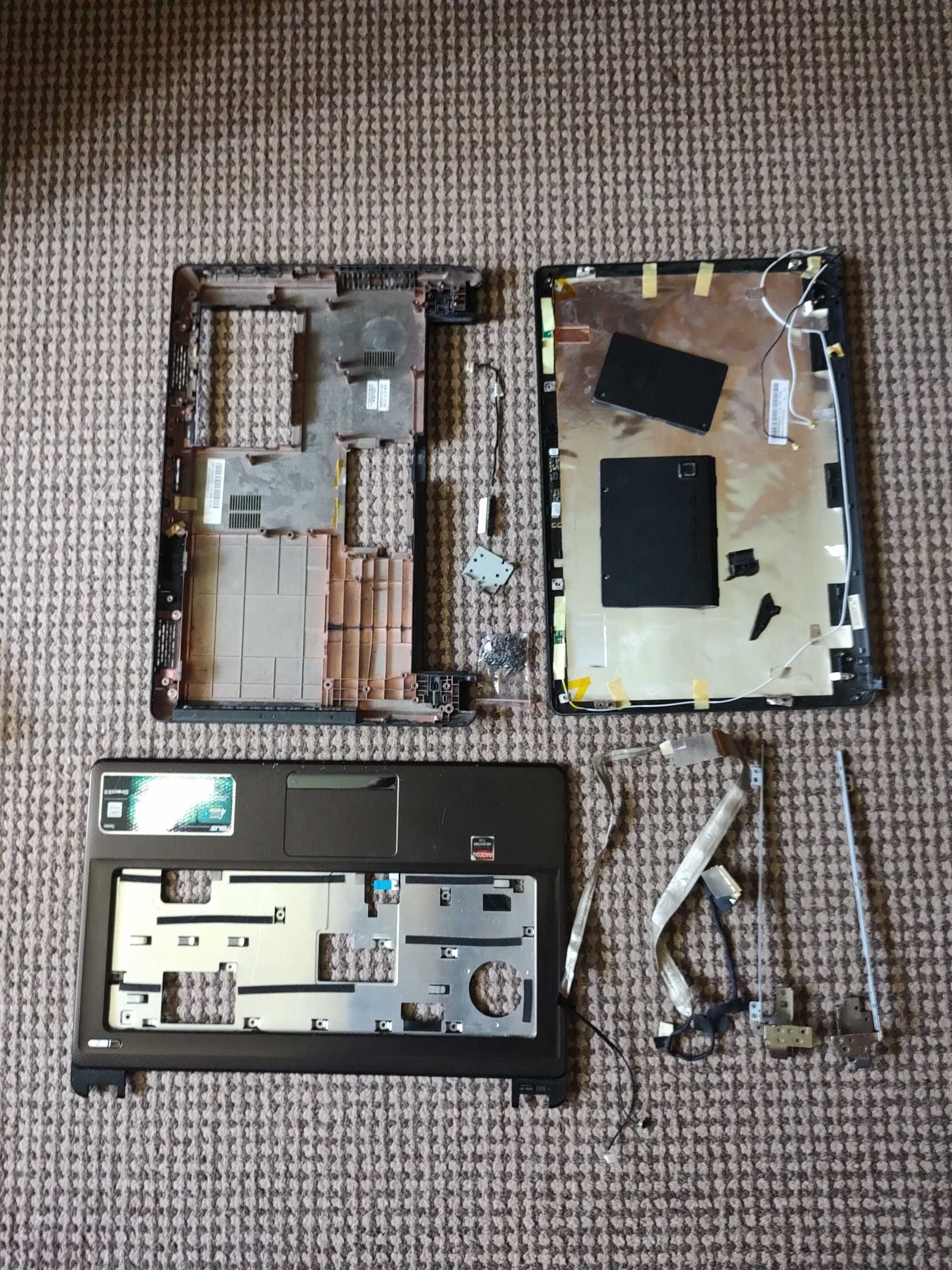 Ноутбук Asus K51AC, K50AF, K52D, K42j, X501A разборка