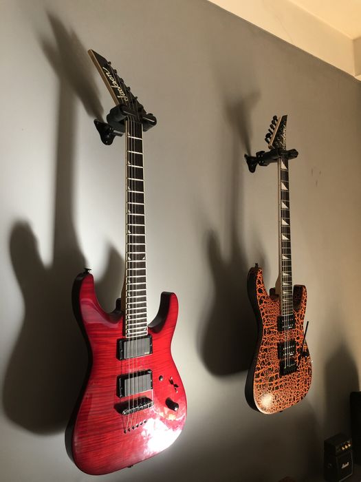 Suporte guitarra elétrica de parede