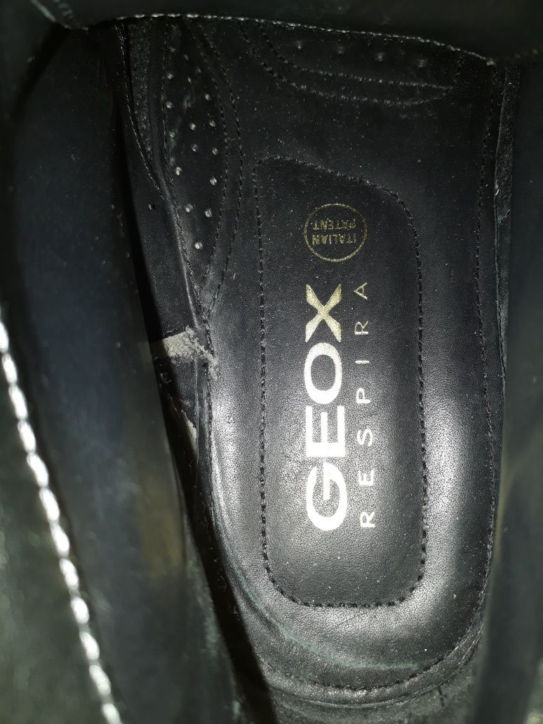 Buty męskie skórzane  GEOX RESPIRA rozm.43