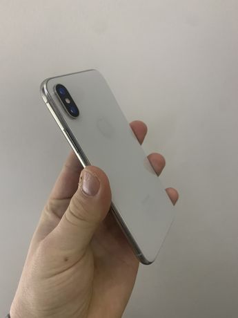 iphone X 64 silver космос