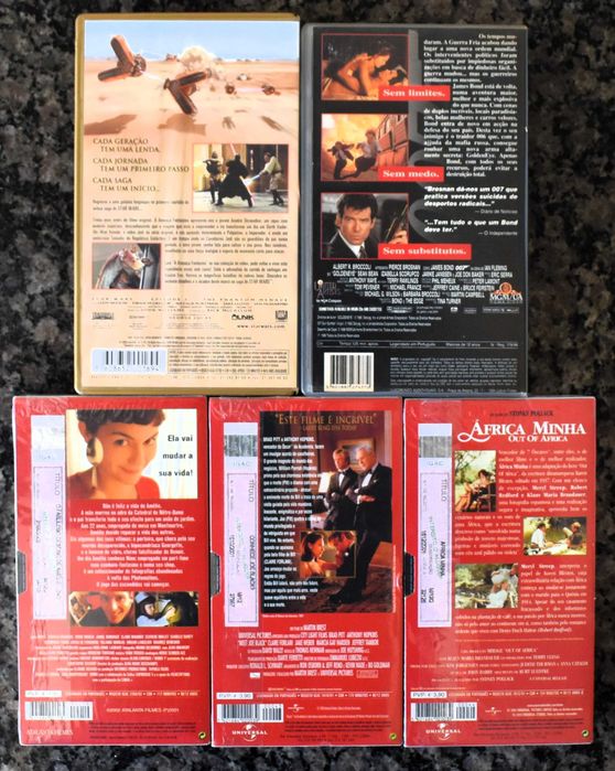 Lote 15 filmes de vários géneros em VHS (Lote 3)