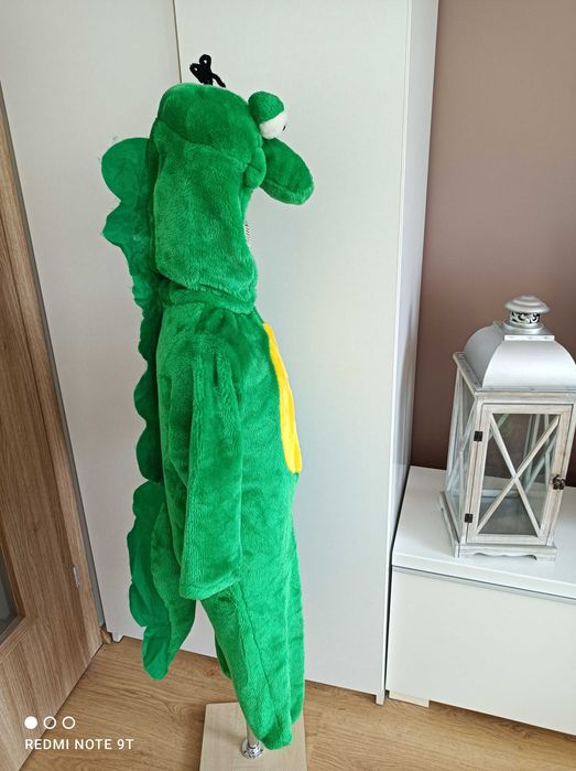 NOWY strój karnawałowy SMOK SMOKA DINOZAURA przebranie 110/116 (242)