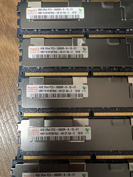 Pamiec RAM DDR ecc - serverowa 6 x 4GB Hynix HP