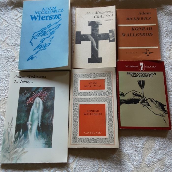 Ksiądz Marek, Grażyna, Wiersze Mickiewicza, Konrad Wallenrod