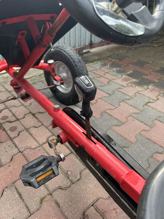 Gokart na pedaly duży