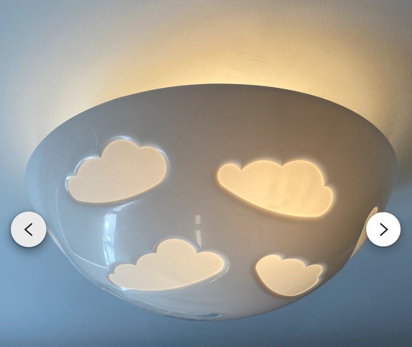 Żyrandol chmura Ikea