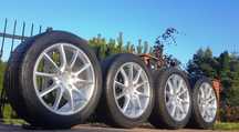 OEM Porsche Cayenne 9Y0 felgi oryginał 20 cali opony Bridgestone GTS