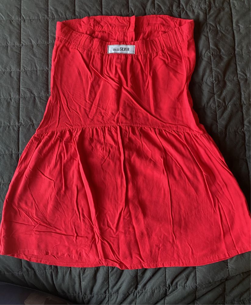 Vestido Cai Cai vermelho da Colcci