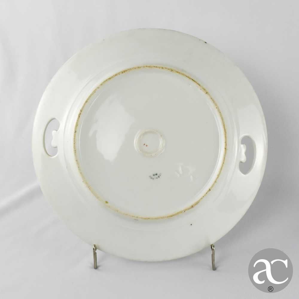 Par de pratos de bolo porcelana Vista Alegre