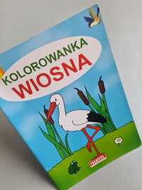 Kolorowanka wiosna