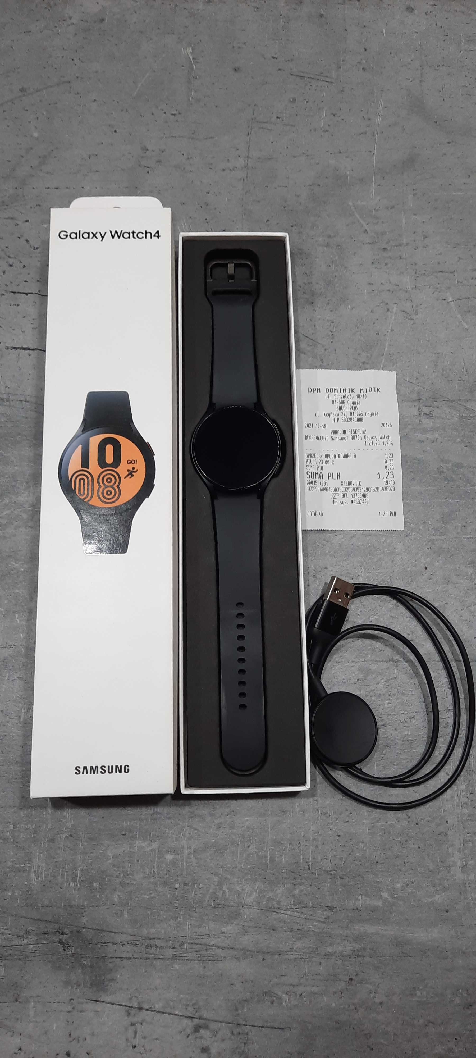 Samsung watch 4, 44mm, SM-R870, Bluetooth, GPS, Wi-Fi,  bez LTE