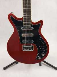 Gitara elektryczna Harley Benton BM-75 Trans Red Deluxe-typ Brian May