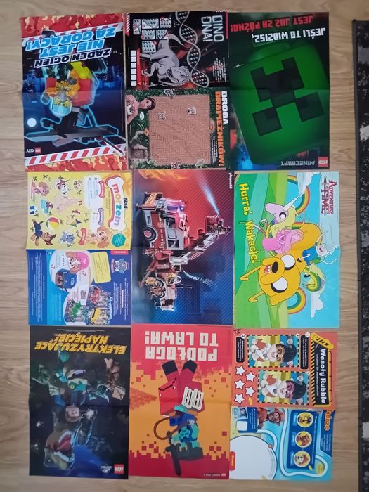 Plakaty dla dzieci Lego Psi Patrol dinozaury