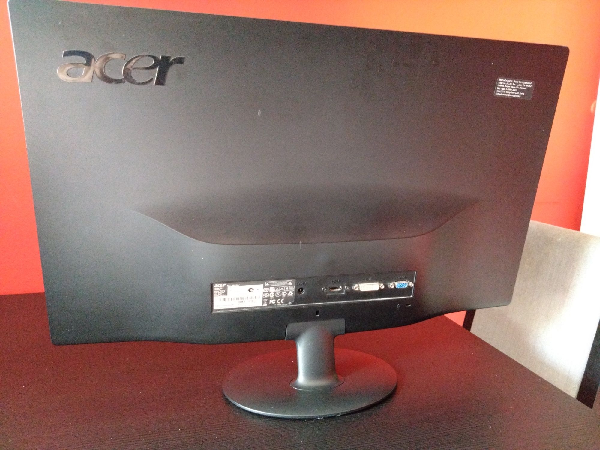 Monitor LCD Acer 24 cale