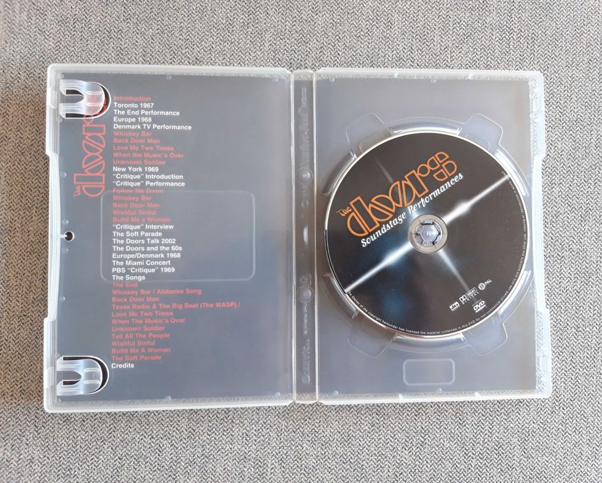 DVD musical The DOORS "Soundstage performances"