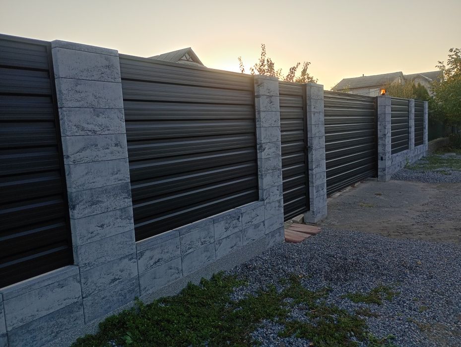 Встановлення установка забора парканів