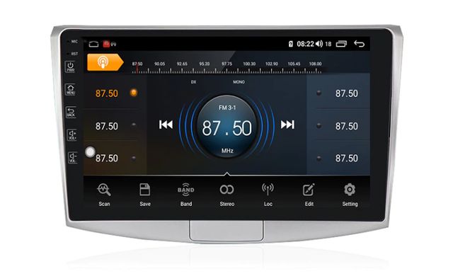 Radio nawigacja ANDROID Volkswagen VW Passat B6 B7 CC 10.1'' 2005=2015