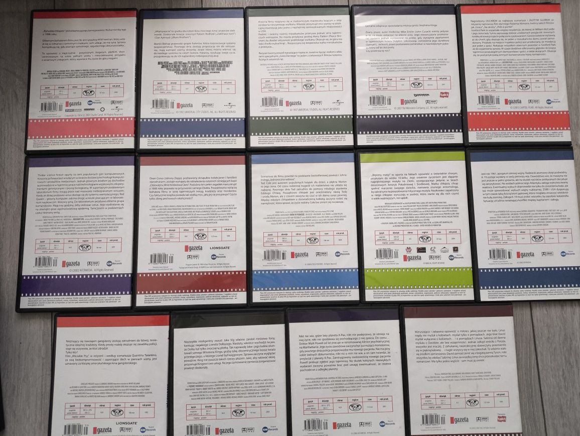 Kolekcja Hity na lato DVD 14 płyty