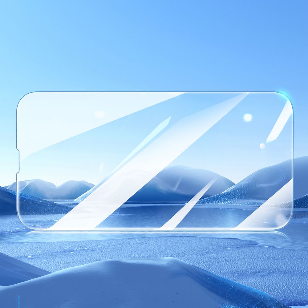 Szkło hartowane do iPhone 14 Pro ze stelażem montażowym