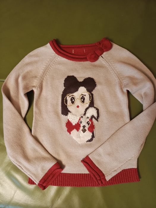 Sweterek dla dziewczynki  MAYORAL r.110