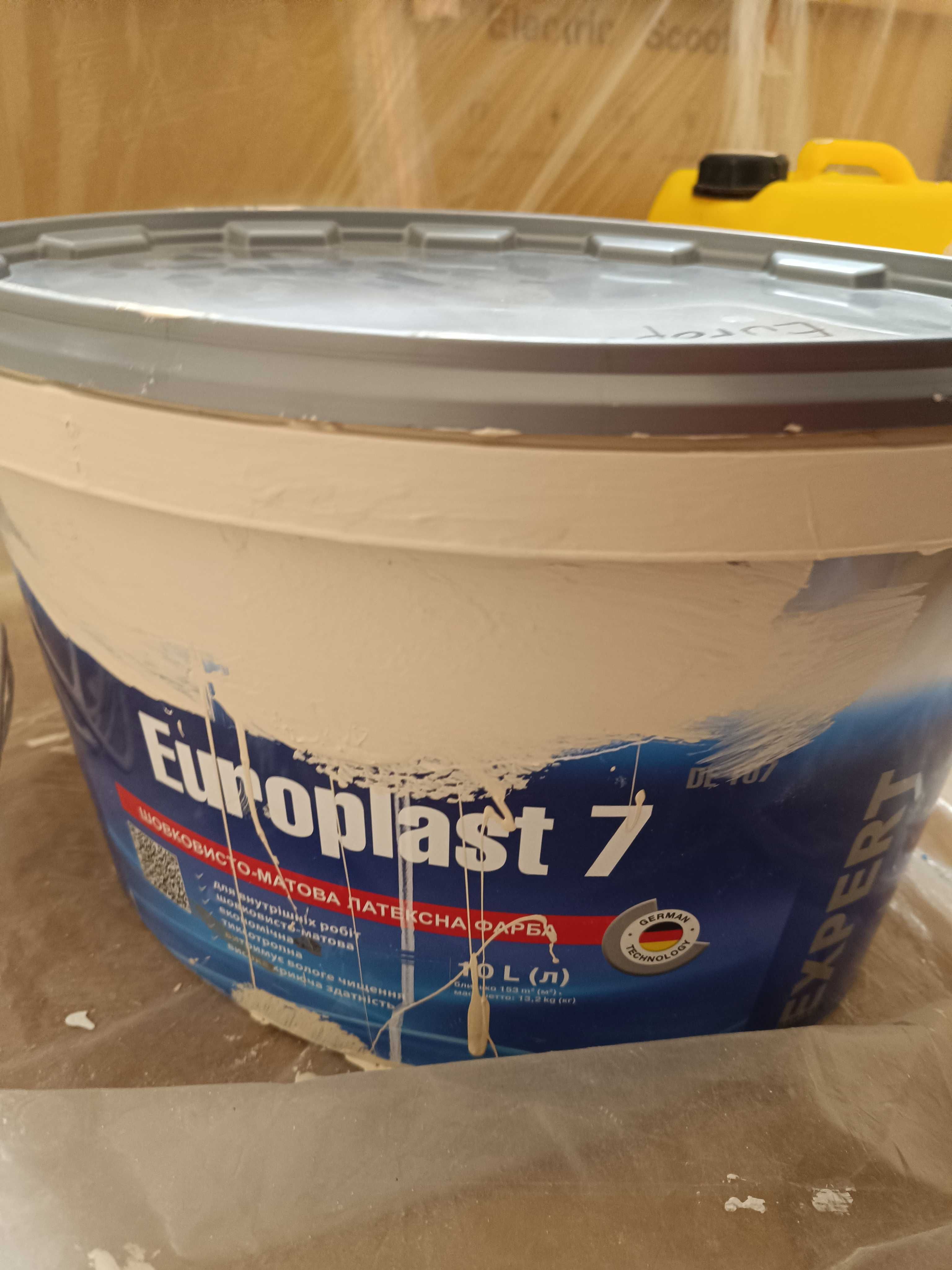 Краска латексная водоэмульсионная Dufa Europlast 7 DE 107