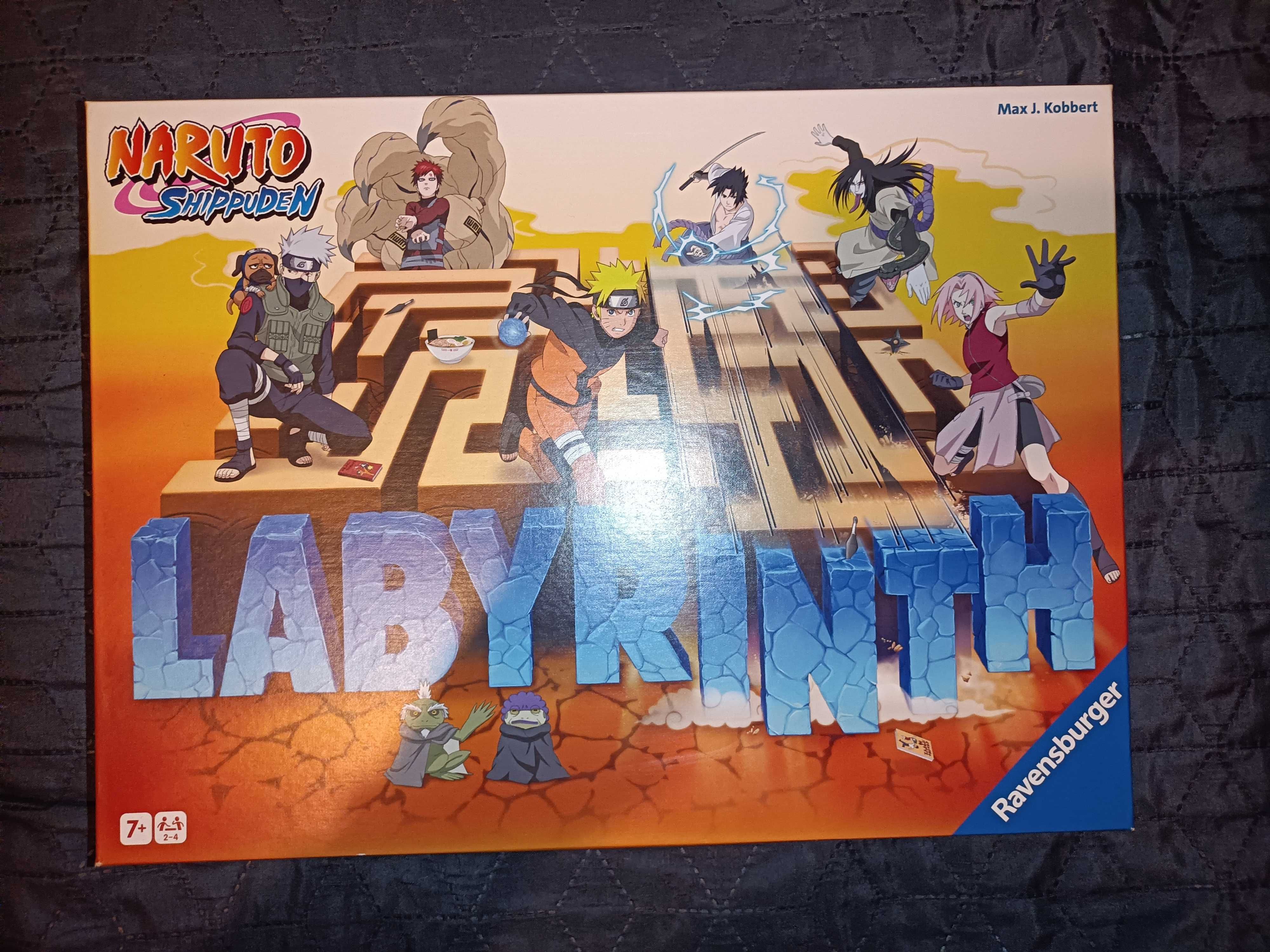 Nowa gra planszowa RAVENSBURGER Labyrinth labirynt Naruto