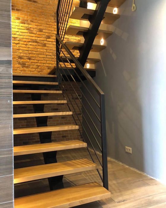 Лестницы металлические. Перила для лестниц из металла.