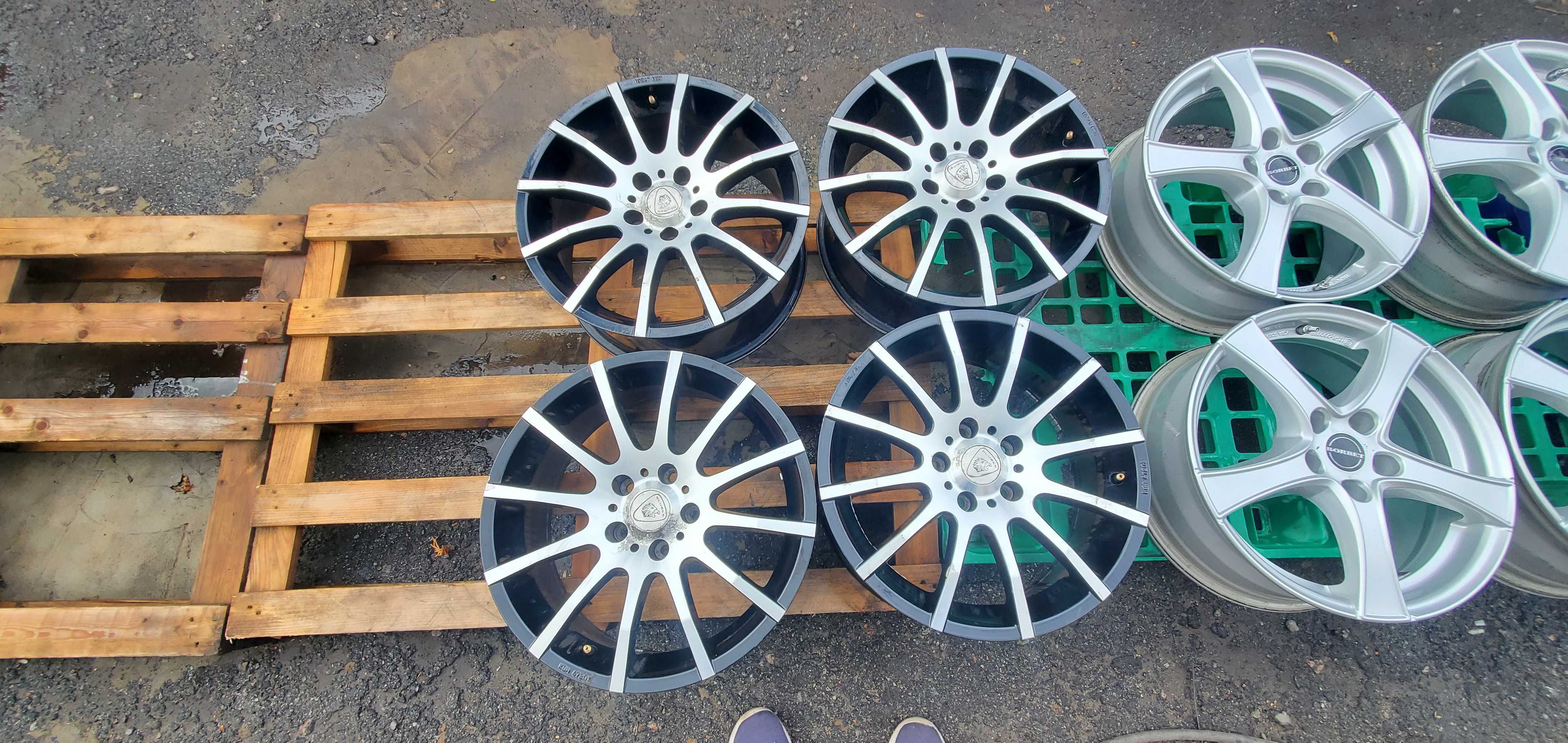 Диски 5 112 R17 Volkswagen, Skoda BAT Germany 7,5J ET 38, ЦО 57,1