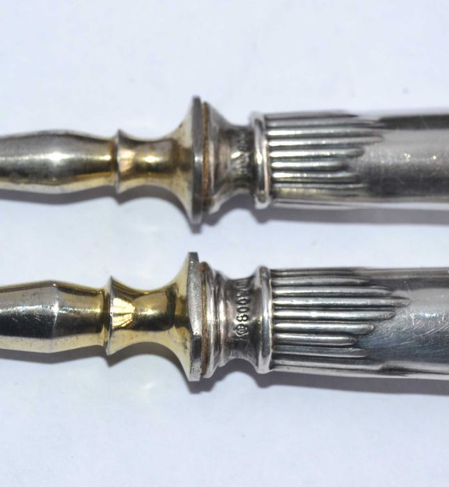 2 Garfos Antigos em Prata, 75g